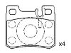 Brake Pad Set:002 420 01 20