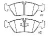 剎車(chē)片 Brake Pad Set:34 11 1 157 510