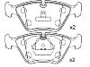 剎車片 Brake Pad Set:447 698 151 C