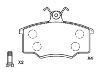 Bremsbelagsatz, Scheibenbremse Brake Pad Set:431 698 151 E