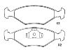 Bremsbelagsatz, Scheibenbremse Brake Pad Set:5 894 112