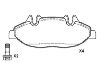 Pastillas de freno Brake Pad Set:001 421 09 10