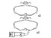 Brake Pad Set:1 648 236