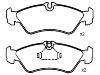 剎車片 Brake Pad Set:2D0 698 451