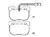 тормозная кладка Brake Pad Set:RTC6781