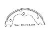 Bremsbackensatz Brake Shoe Set:NN2073