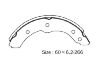 剎車蹄片 Brake Shoe Set:NN1084