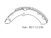 Zapata de freno Brake Shoe Set:NR1080