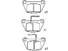 тормозная кладка Brake Pad Set:140361