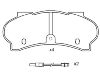 Bremsbelagsatz, Scheibenbremse Brake Pad Set:4250.30