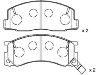 Brake Pad Set:04465-28040