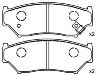 Bremsbelagsatz, Scheibenbremse Brake Pad Set:9172694