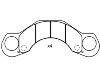 Bremsbelagsatz, Scheibenbremse Brake Pad Set:150428