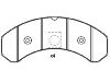 тормозная кладка Brake Pad Set:8 284 000 224