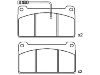 Pastillas de freno Brake Pad Set:001 420 90 20