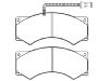 Plaquettes de frein Brake Pad Set:BBU 8178