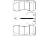 тормозная кладка Brake Pad Set:5001 829 545