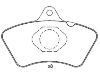 Pastillas de freno Brake Pad Set:8 284 058 204