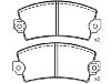 тормозная кладка Brake Pad Set:77 01 201 095