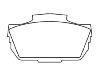 Brake Pad Set:78 68 284