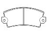 Bremsbelagsatz, Scheibenbremse Brake Pad Set:8455000902