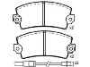 Bremsbelagsatz, Scheibenbremse Brake Pad Set:77 97 444 870