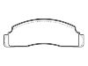 Bremsbelagsatz, Scheibenbremse Brake Pad Set:1 527 588