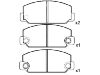 Plaquettes de frein Brake Pad Set:04491-20062