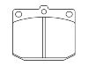 Bremsbelagsatz, Scheibenbremse Brake Pad Set:41060-18W25