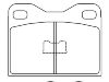 тормозная кладка Brake Pad Set:431 698 151 J