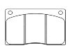 Bremsbelagsatz, Scheibenbremse Brake Pad Set:GBP90224