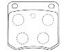 Bremsbelagsatz, Scheibenbremse Brake Pad Set:44060-N8425