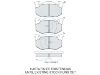 Bremsbelagsatz, Scheibenbremse Brake Pad Set:180375