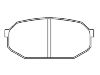 Plaquettes de frein Brake Pad Set:MB 238 261