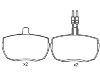 Brake Pad Set:7 663 711