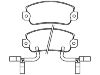 Bremsbelagsatz, Scheibenbremse Brake Pad Set:0060 750 464