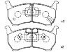 Brake Pad Set:GA97-49-280