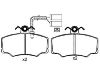 Plaquettes de frein Brake Pad Set:0060 765 018