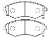 Pastillas de freno Brake Pad Set:58101-28A00