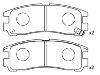 Pastillas de freno Brake Pad Set:MB 857 336