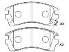 Plaquettes de frein Brake Pad Set:41060-58Y85