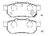 Pastillas de freno Brake Pad Set:43022-S04-E01