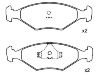 Plaquettes de frein Brake Pad Set:305 698 151-5