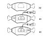 тормозная кладка Brake Pad Set:9 947 917