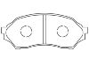 剎車(chē)片 Brake Pad Set:B2YD-33-28Z