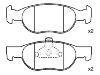 тормозная кладка Brake Pad Set:9 947 934