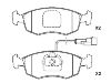 Bremsbelagsatz, Scheibenbremse Brake Pad Set:9 947 954