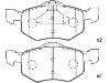 Pastillas de freno Brake Pad Set:4 096 346