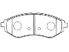 Bremsbelagsatz, Scheibenbremse Brake Pad Set:9653 4653