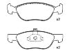 Pastillas de freno Brake Pad Set:7 736 214 9